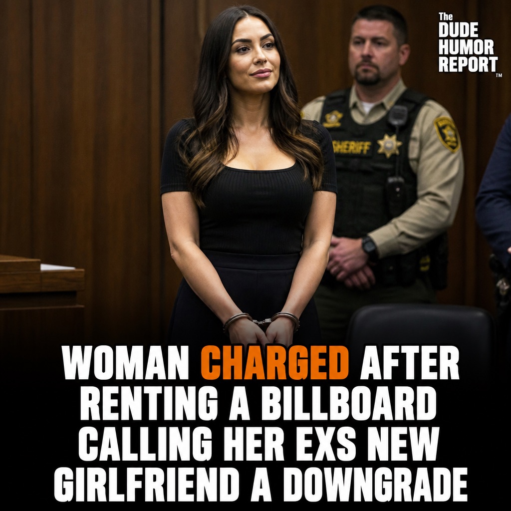 Woman Charged After Renting a Billboard Calling Her Ex's New Girlfriend a 'Downgrade'