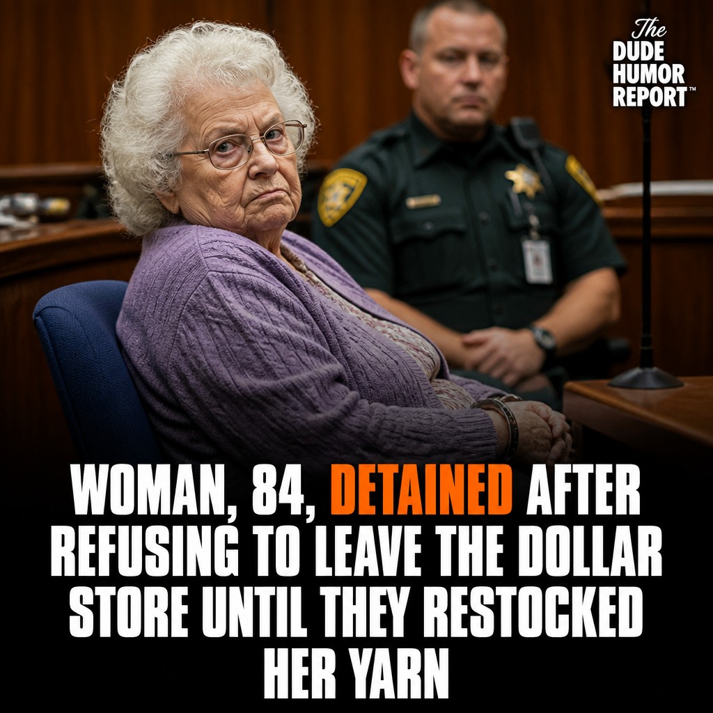 Woman, 84, Detained After Refusing to Leave the Dollar Store Until They Restocked Her Yarn
