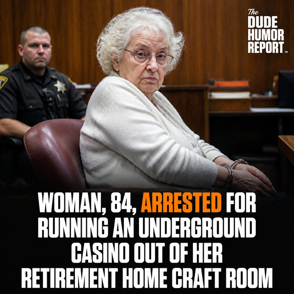 Woman, 84, Arrested for Running an Underground Casino Out of Her Retirement Home Craft Room