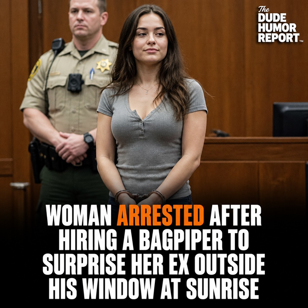 Woman Arrested After Hiring a Bagpiper to Surprise Her Ex Outside His Window at Sunrise