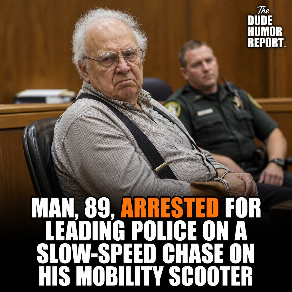 Man, 89, Arrested for Leading Police on a Slow-Speed Chase on His Mobility Scooter