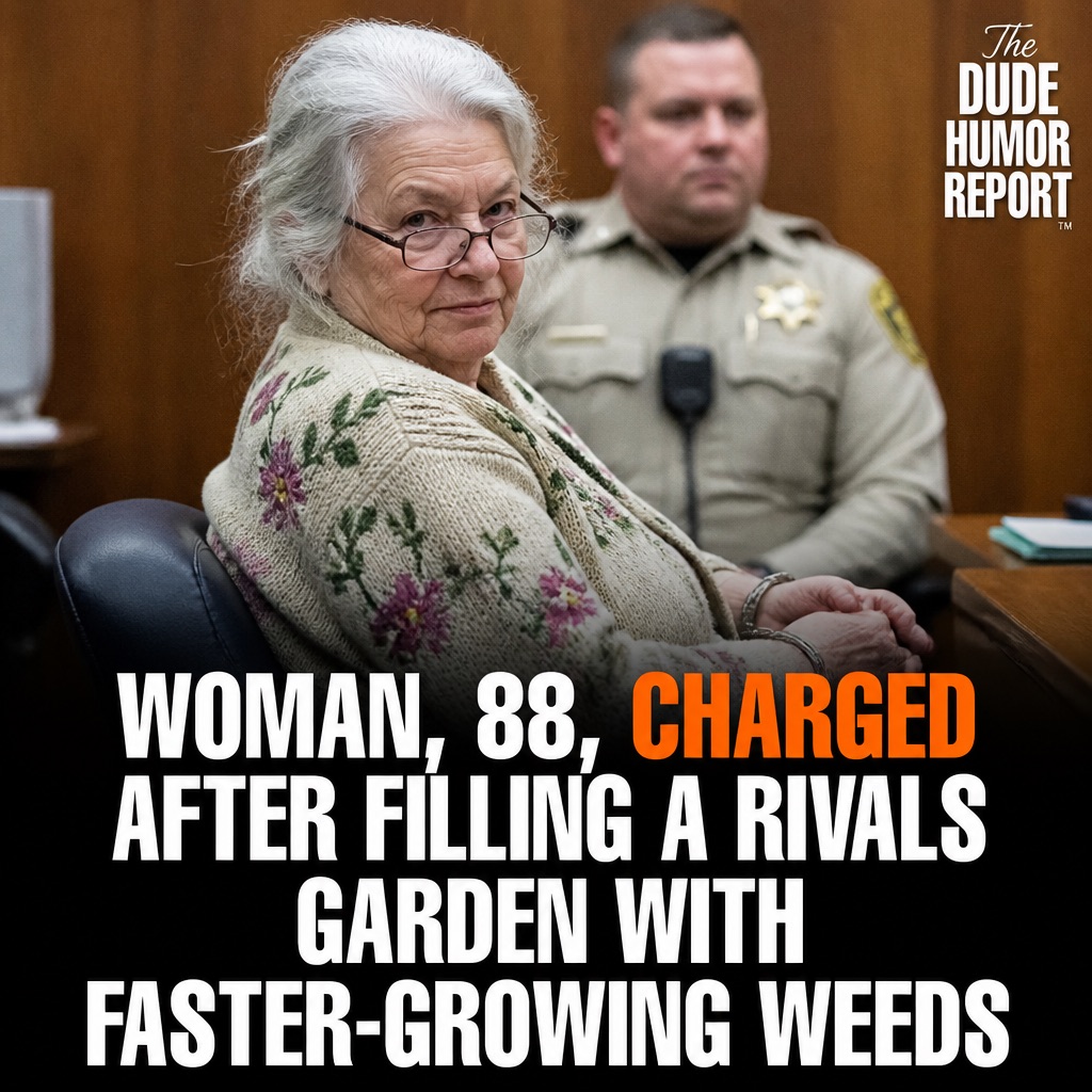 88-Year-Old Grandma Charged After Allegedly Planting Fast-Growing Weeds in Rival's Award-Winning Garden Before Annual Contest