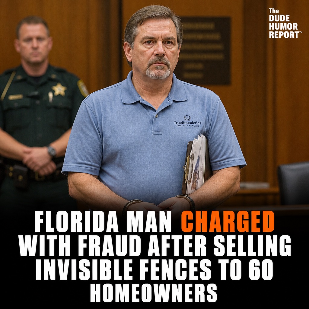 FLORIDA FENCE CONTRACTOR CHARGED AFTER ALLEGEDLY SELLING 60 HOMEOWNERS "INVISIBLE FENCES" THAT DIDN'T INCLUDE DOGS
