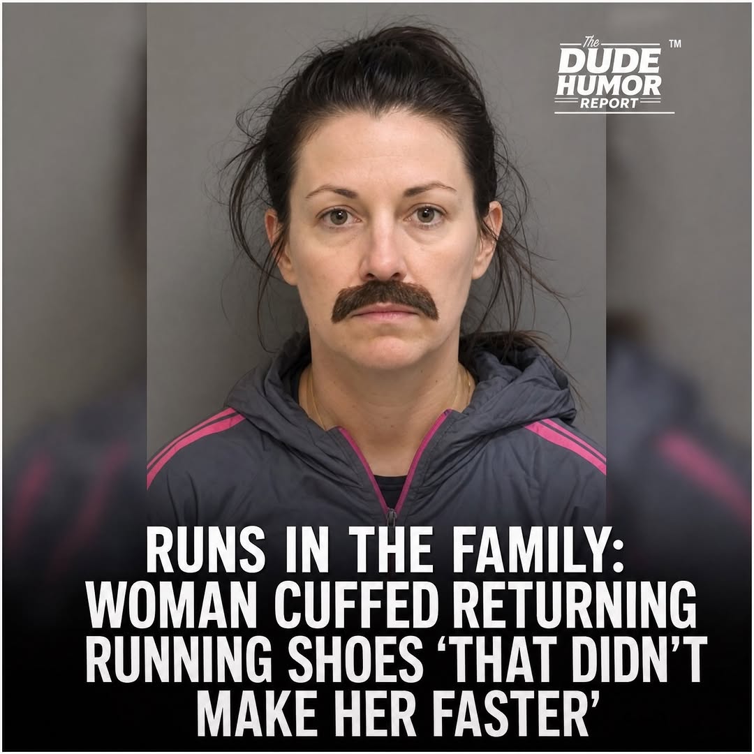 Woman Arrested After Demanding Refund on Running Shoes Because They "Didn't Unlock Her Inner Olympian"