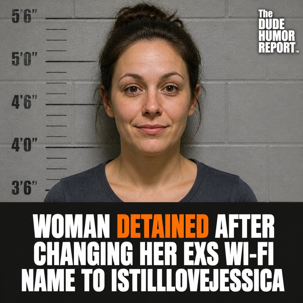 WOMAN DETAINED AFTER CHANGING HER EX'S WI-FI NAME TO ISTILLLOVEJESSICA