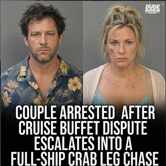 COUPLE ARRESTED AFTER CRUISE BUFFET FEUD SPARKS A SHIPWIDE CRAB LEG PURSUIT