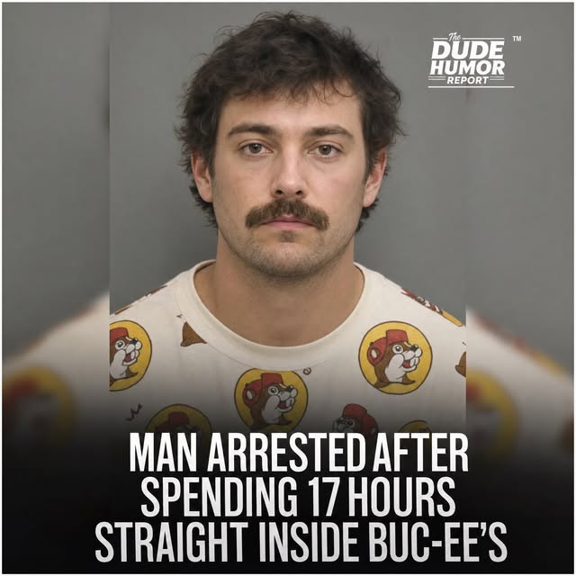 TEXAS MAN BUSTED AFTER REFUSING TO LEAVE BUC-EE'S FOR 17 HOURS: "I WAS STILL BROWSING"