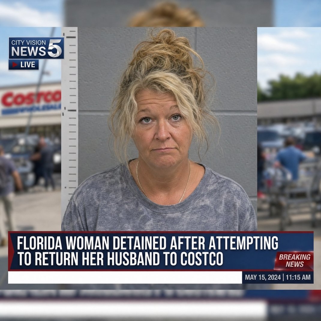 FLORIDA WOMAN DETAINED AFTER ATTEMPTING TO RETURN HER HUSBAND TO COSTCO AT THE CUSTOMER SERVICE COUNTER