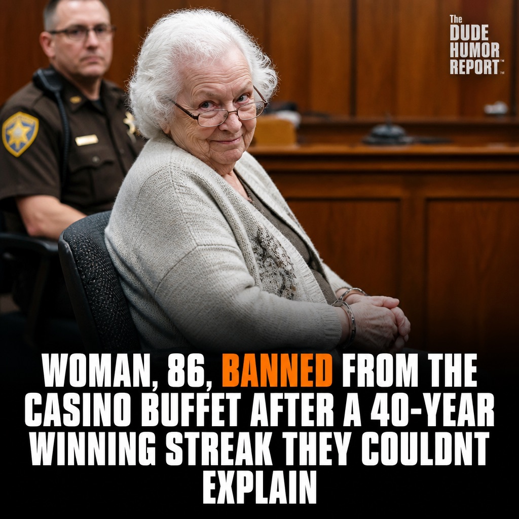 WOMAN, 86, BANNED FROM THE CASINO BUFFET AFTER A 40-YEAR WINNING STREAK THEY COULDN'T EXPLAIN