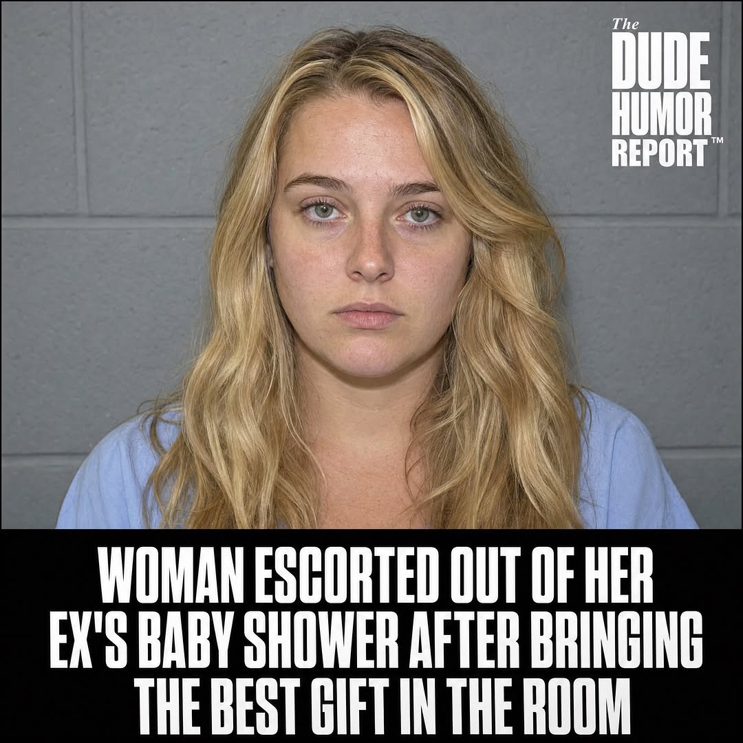 WOMAN ESCORTED OUT OF HER EX'S BABY SHOWER AFTER BRINGING THE BEST GIFT IN THE ROOM