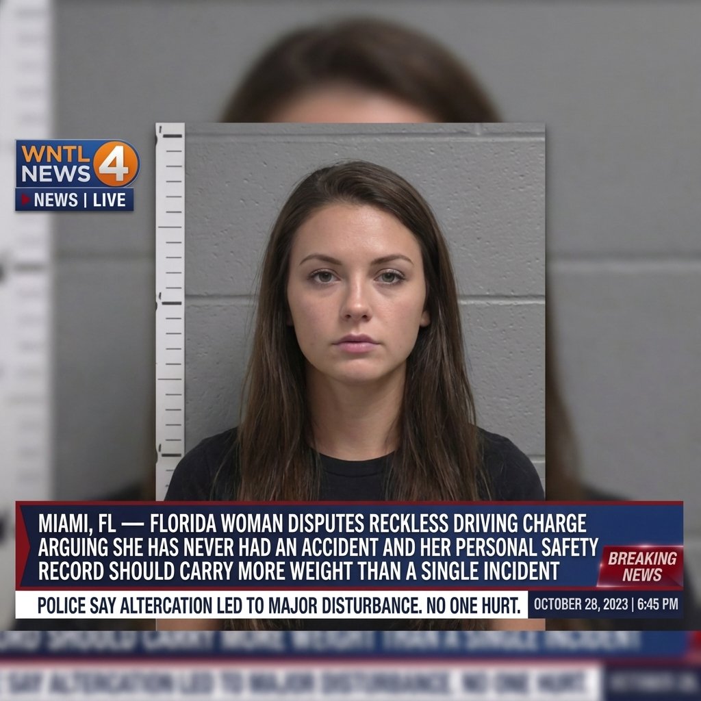 FLORIDA WOMAN DISPUTES RECKLESS DRIVING CHARGE ARGUING HER NINE-YEAR PERSONAL SAFETY RECORD OUTWEIGHS ONE INCIDENT AND THE COURT SHOULD DO THE MATH