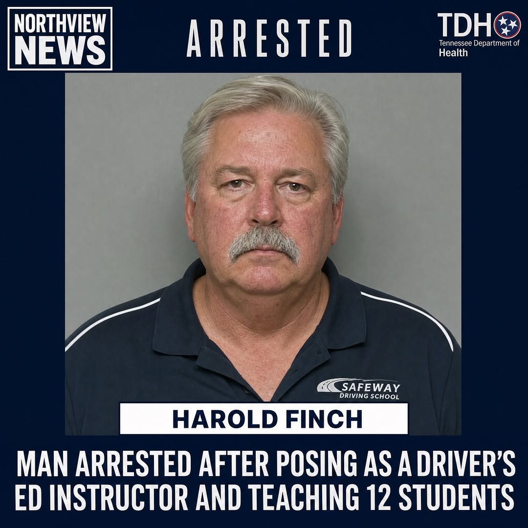 UNLICENSED AND UNBOTHERED: MAN, 52, ARRESTED AFTER TEACHING DRIVER'S ED TO 12 STUDENTS WITHOUT AN INSTRUCTOR LICENSE OF ANY KIND