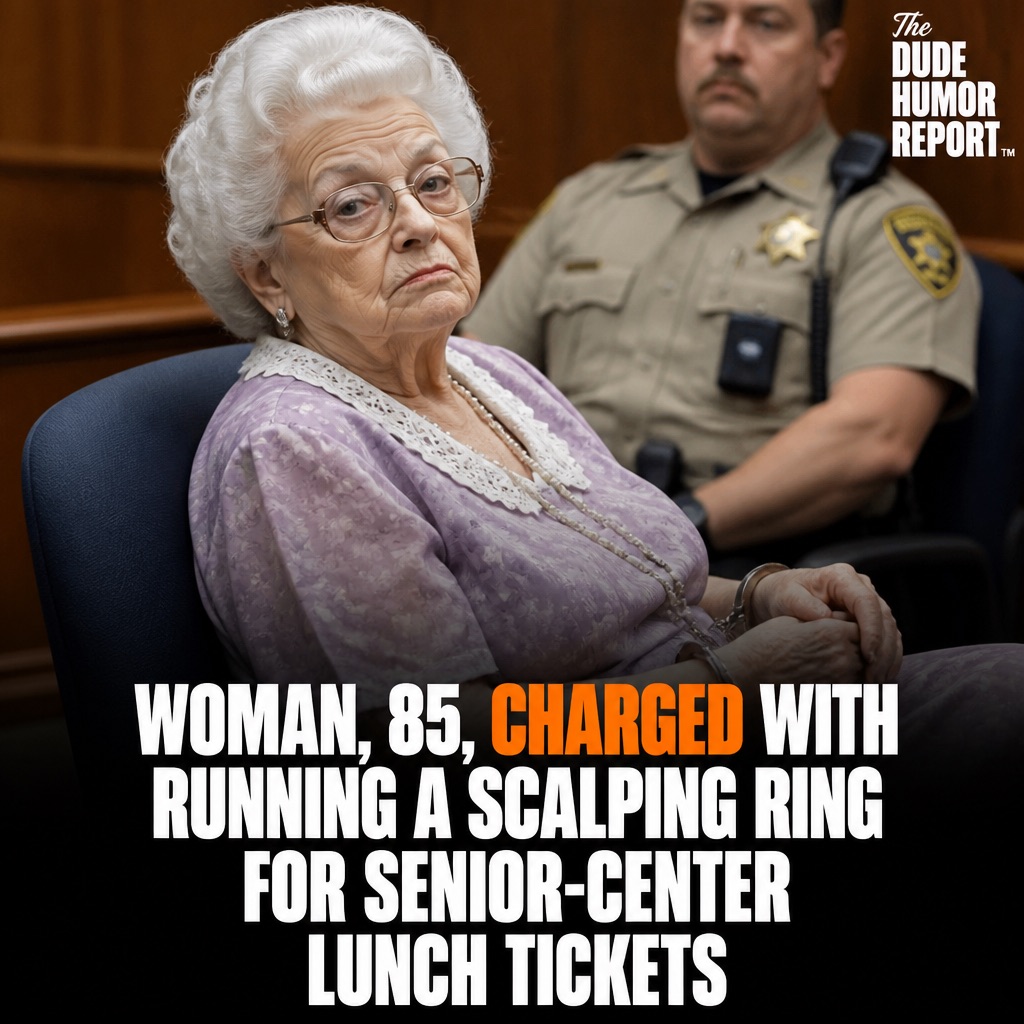WOMAN, 85, CHARGED WITH RUNNING A SCALPING RING FOR SENIOR-CENTER LUNCH TICKETS