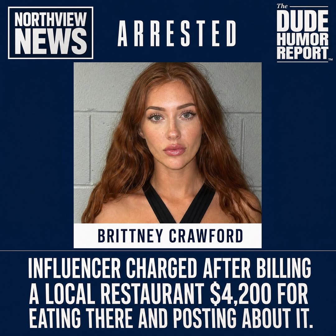 INFLUENCER CHARGED AFTER BILLING A LOCAL RESTAURANT $4,200 FOR EATING THERE AND POSTING ABOUT IT