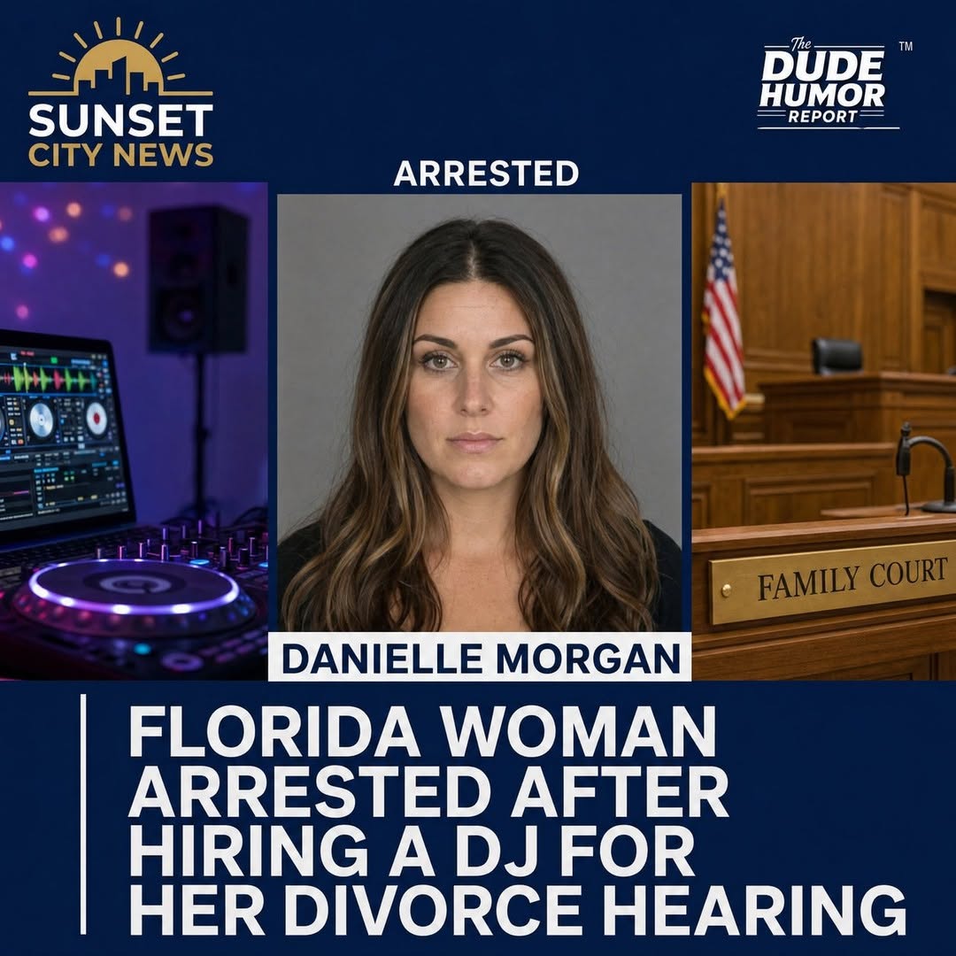 FLORIDA WOMAN ARRESTED AFTER HIRING A DJ FOR HER DIVORCE HEARING, ARRIVES WITH FOG MACHINES AND ENTRANCE MUSIC