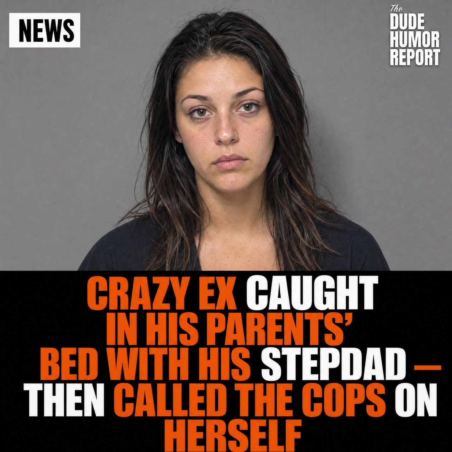 She was caught in his parents’ bed with his stepdad, then called the cops on herself. Family members say the house erupted, doors slammed, and she stayed on the phone until officers arrived and walked