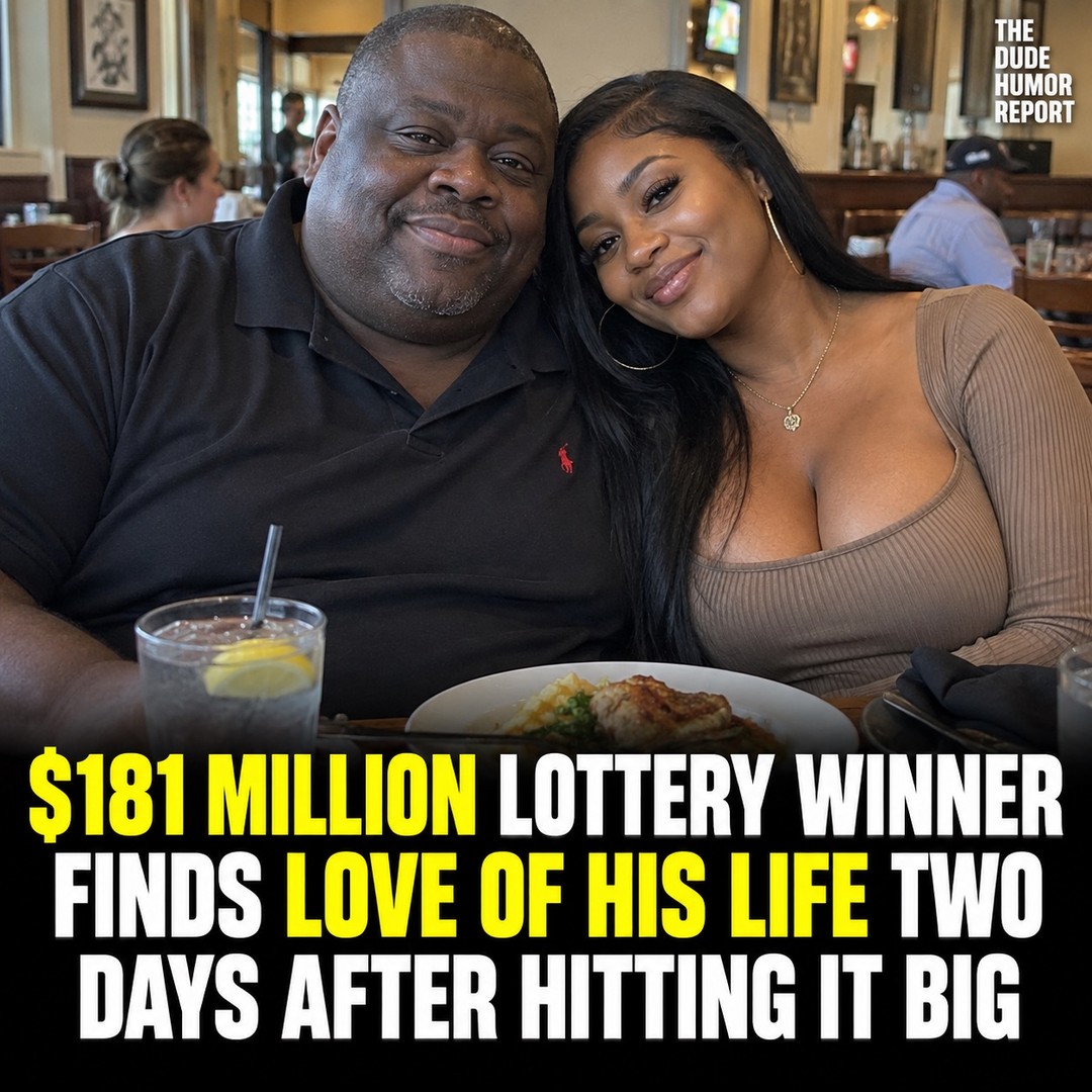 $181 MILLION LOTTERY WINNER FINDS LOVE OF HIS LIFE TWO DAYS AFTER HITTING IT BIG