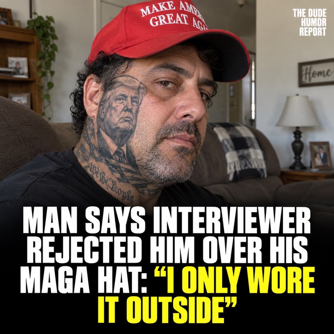 MAN SAYS INTERVIEWER REJECTED HIM OVER HIS MAGA HAT: “I ONLY WORE IT OUTSIDE”