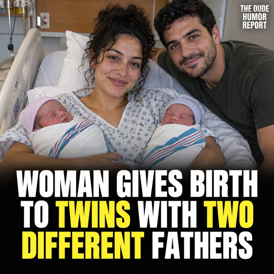 WOMAN GIVES BIRTH TO TWINS WITH TWO DIFFERENT FATHERS