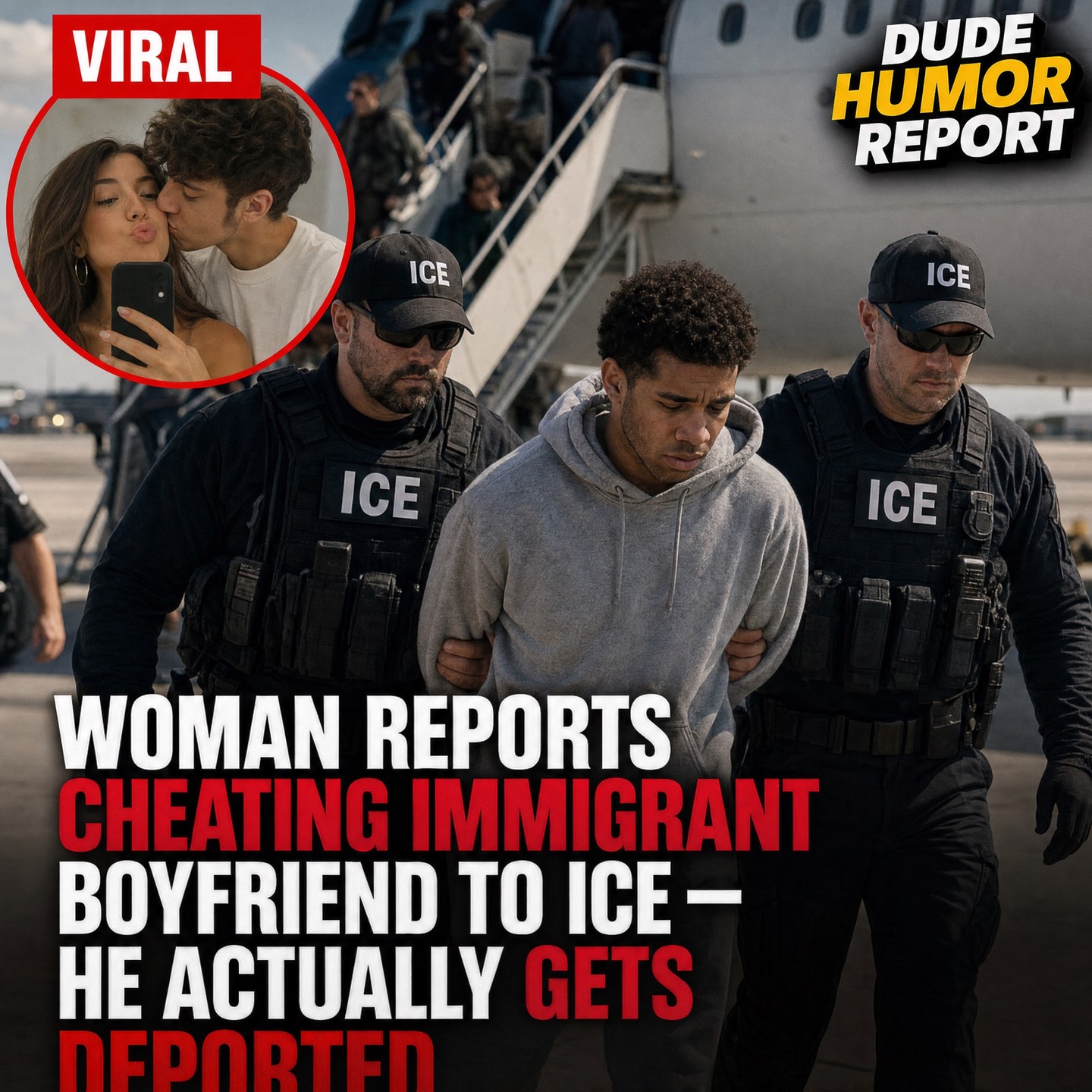 WOMAN REPORTS CHEATING IMMIGRANT BOYFRIEND TO ICE—HE ACTUALLY GETS DEPORTED