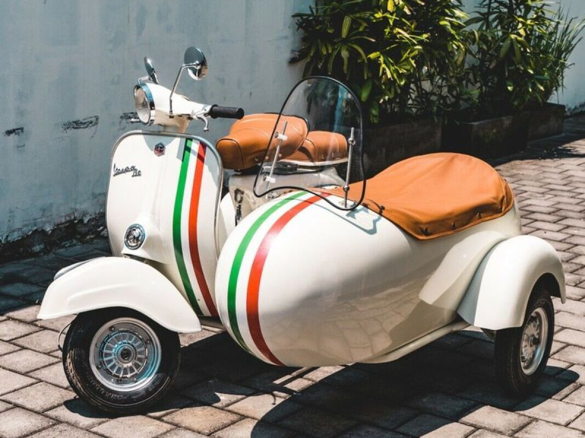 Noleggio Cerco Sidecar Per Vespa Piaggio Vespa Sidecar
