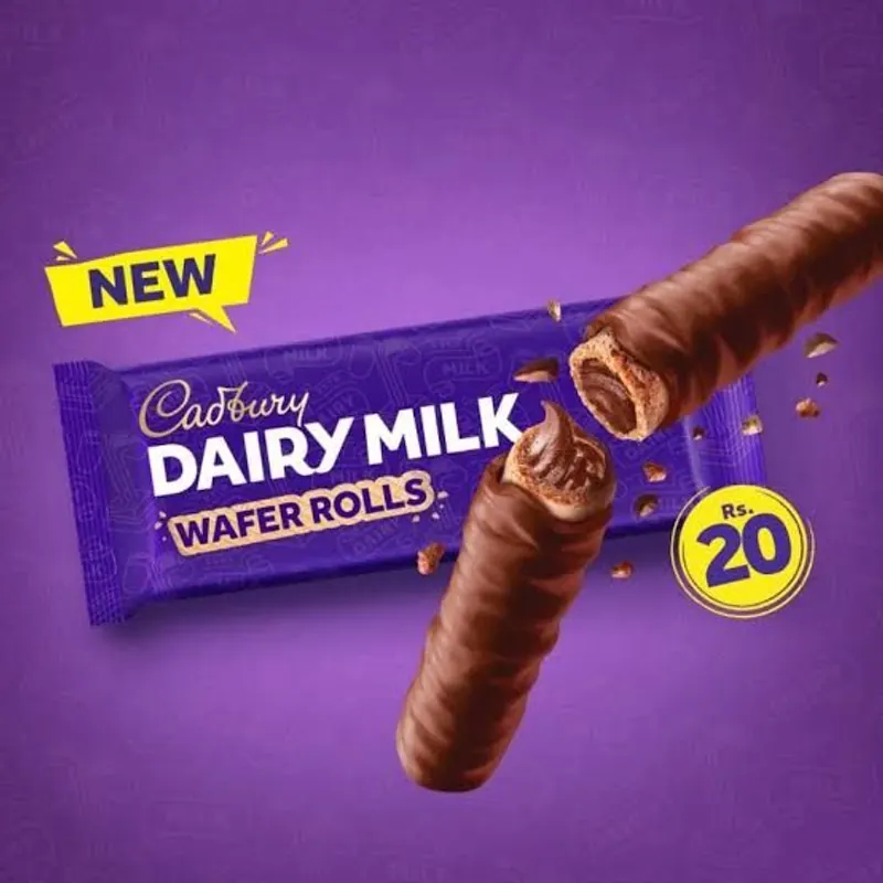 Cadbury Wafer Rolls Rs 20