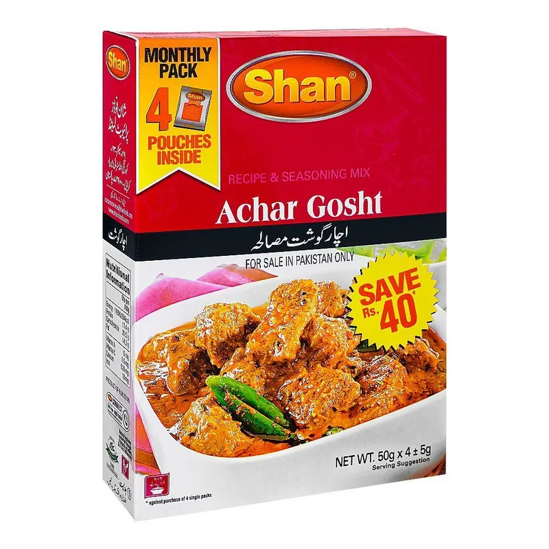 Shan Achar Gosht Masala 50g (3)
