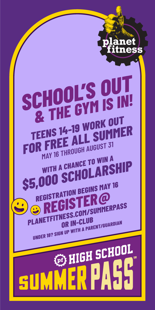 Teens Have Access To Free Planet Fitness Summer Pass in DMV