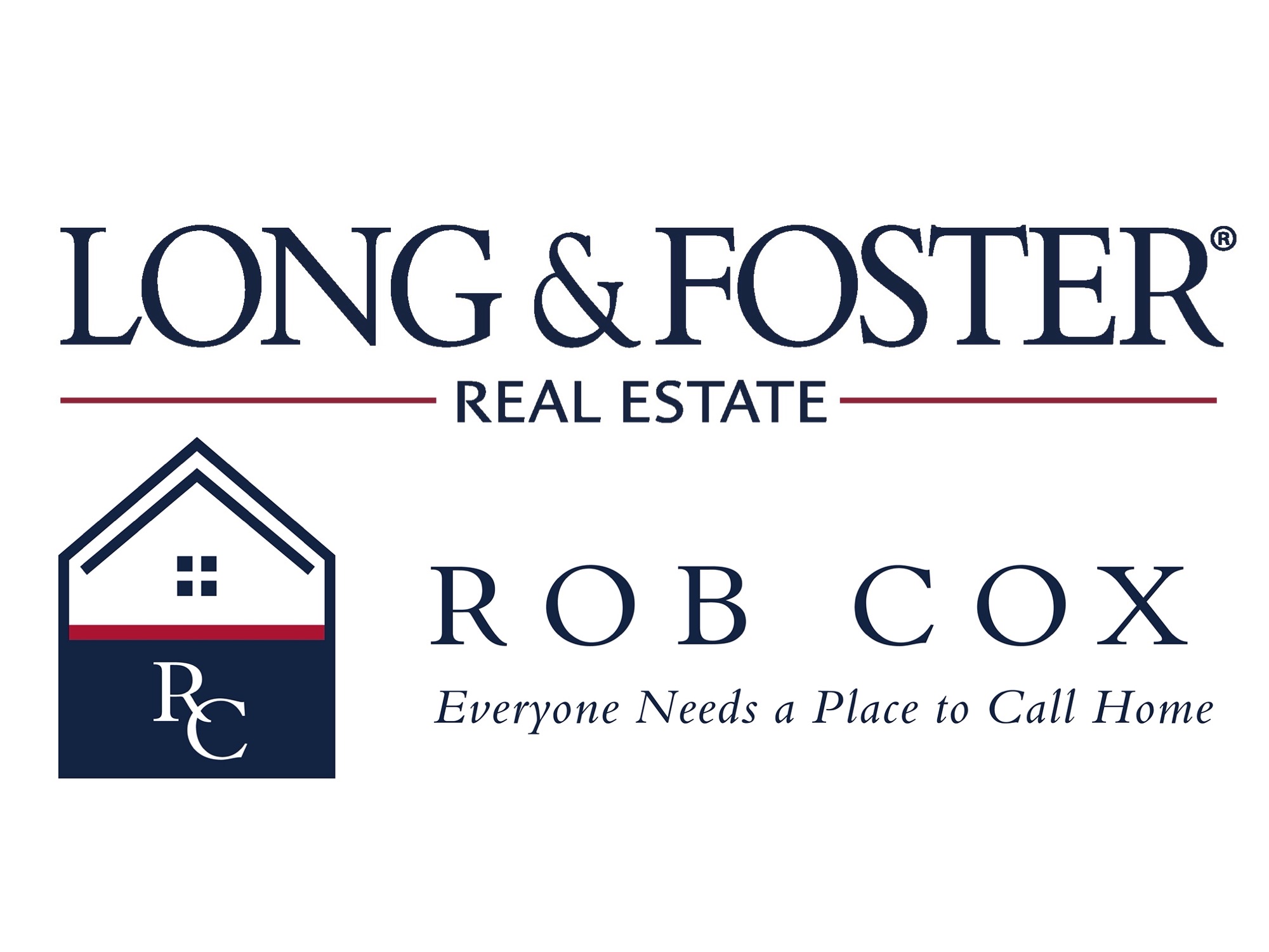 Long and Foster - Rob Cox w Tagline 2