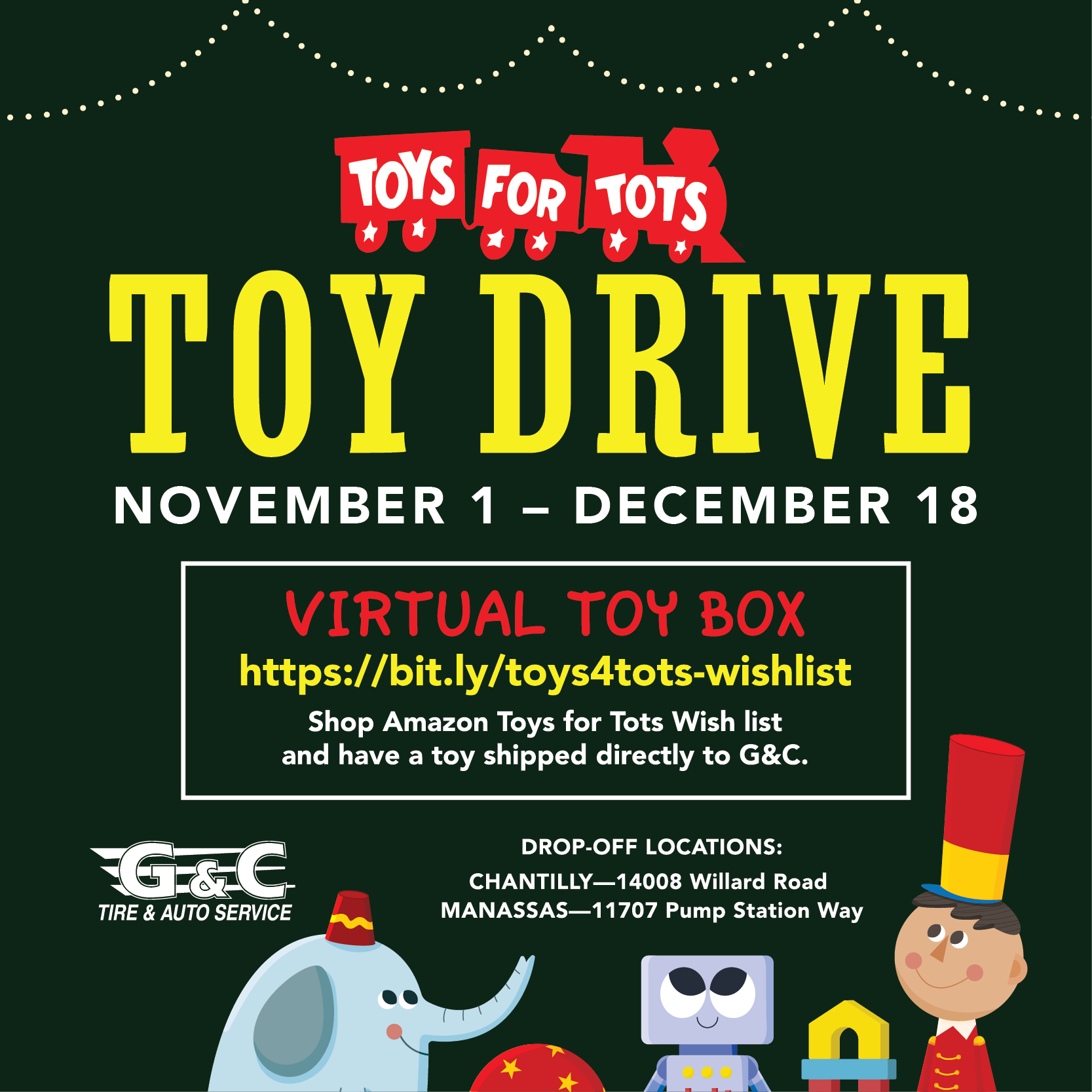 Toys For Tots Virtual Toy Drive Save