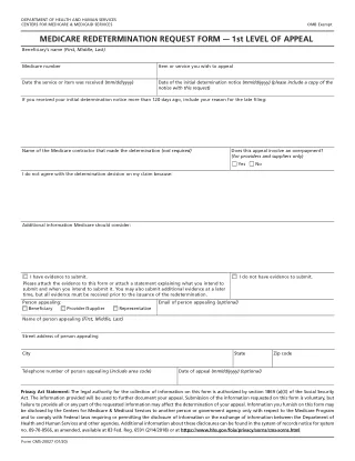 First page preview of CMS-20027 from the DullyPDF public form catalog.