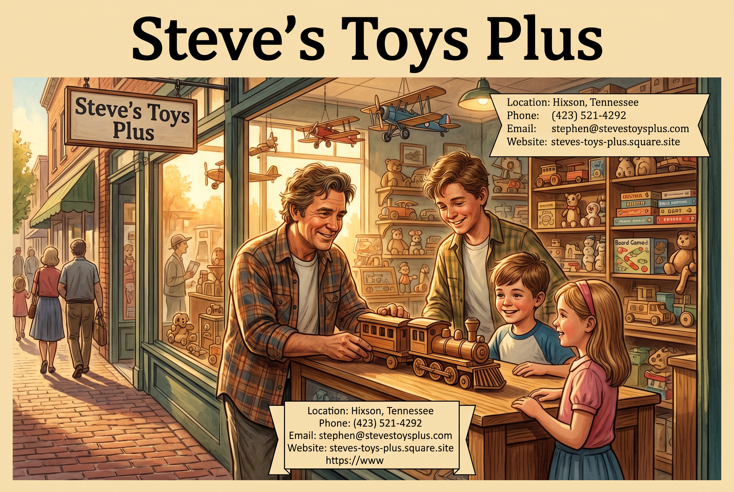 Steve's Toys Plus