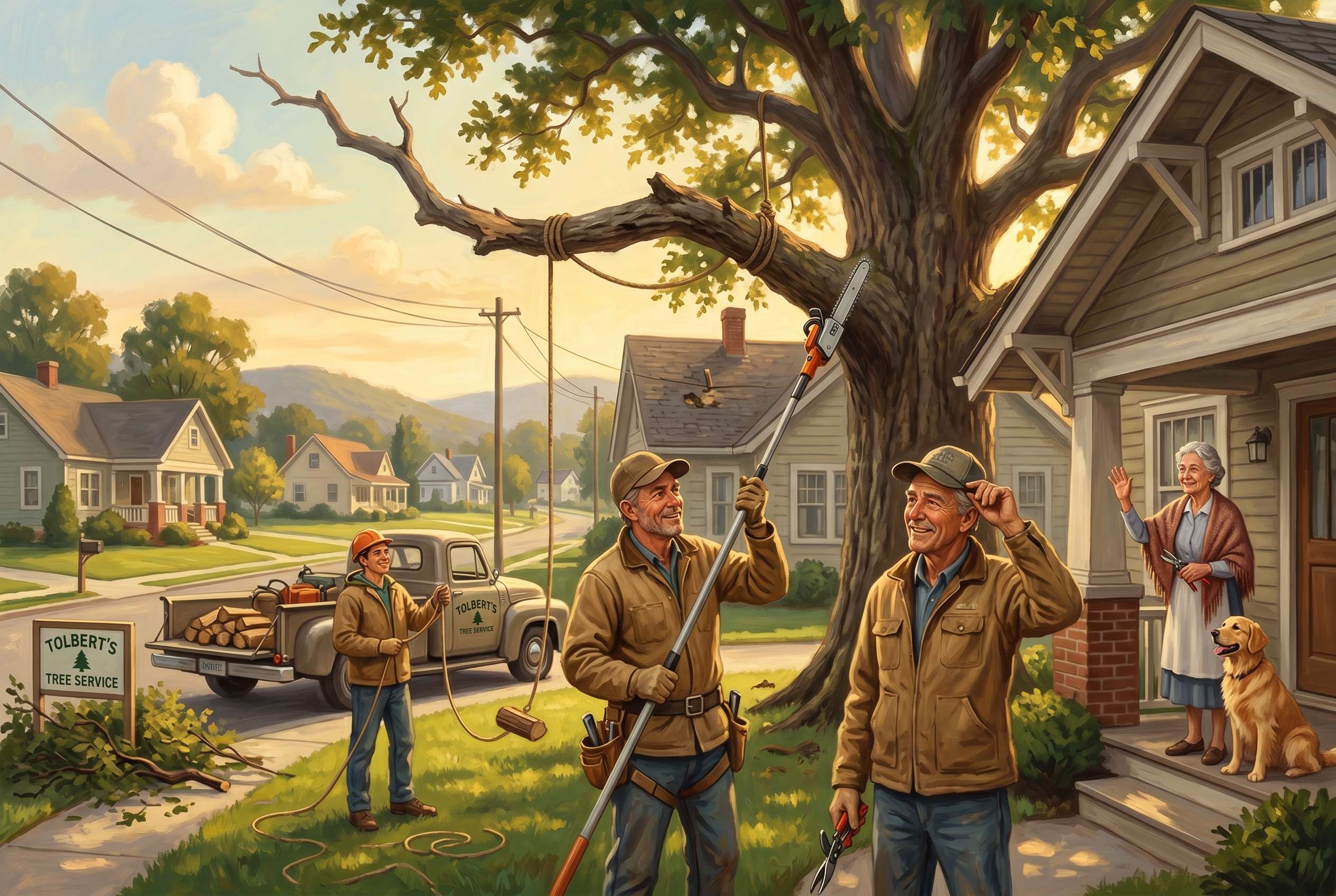 Customer Problems Solved — Tolbert's Tree Service
