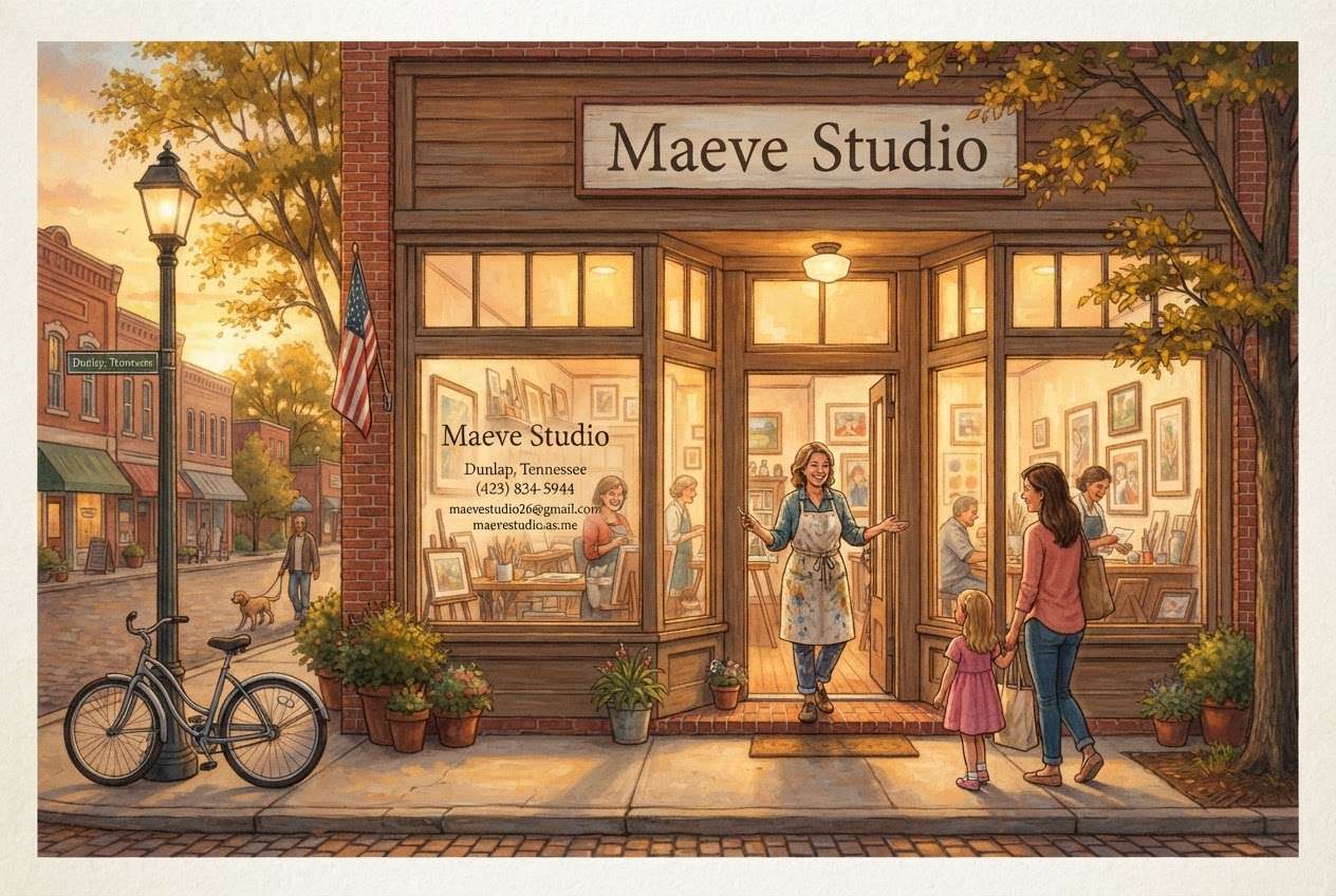 Maeve Studio photography studio in Dunlap, Tennessee