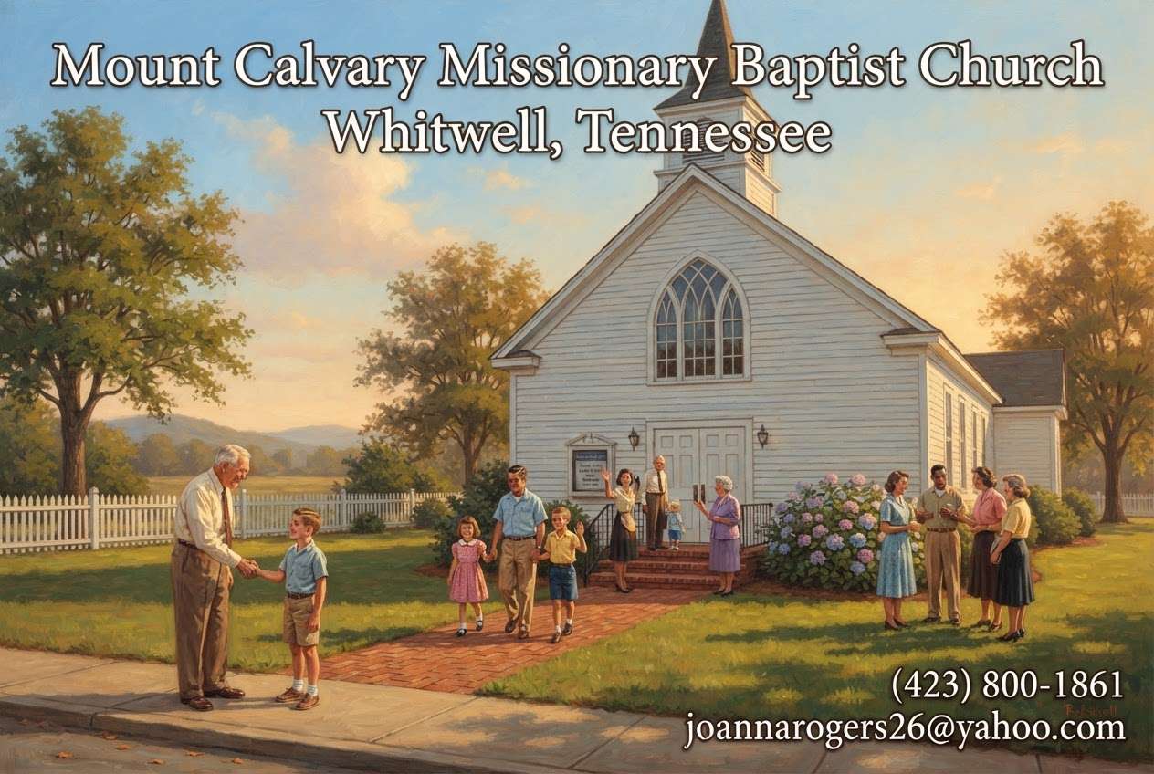 Mount Calvary Missionary Baptist Church in Whitwell, Tennessee