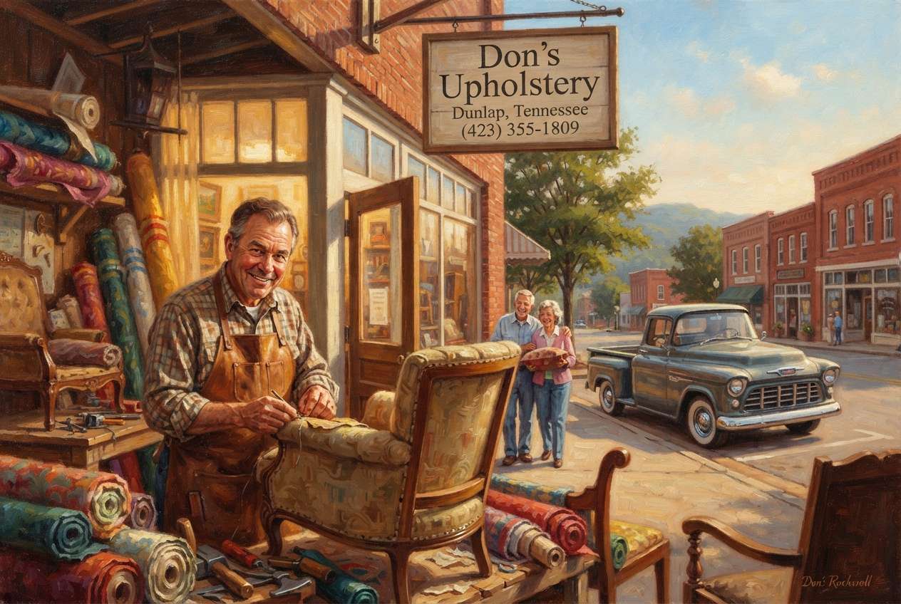 Dons Upholstery in Dunlap, Tennessee – upholstery and vehicle interior repair services