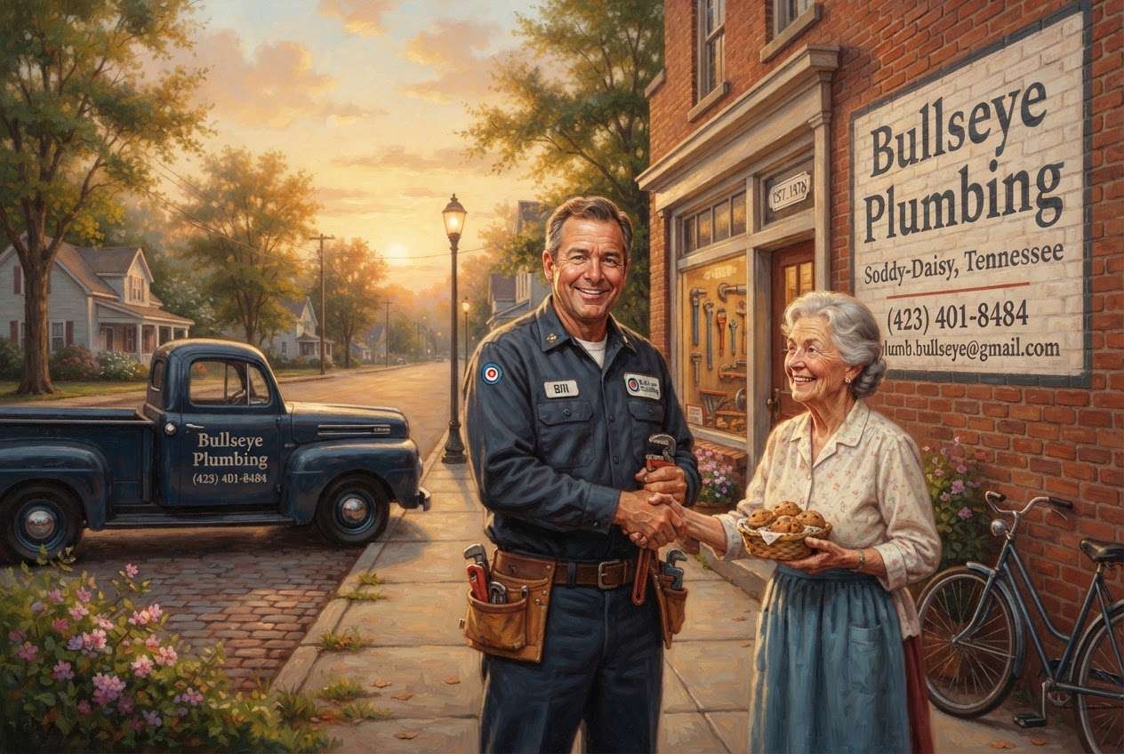 Bullseye Plumbing serving Soddy-Daisy, Chattanooga, Hamilton County, Tennessee, Georgia and Alabama