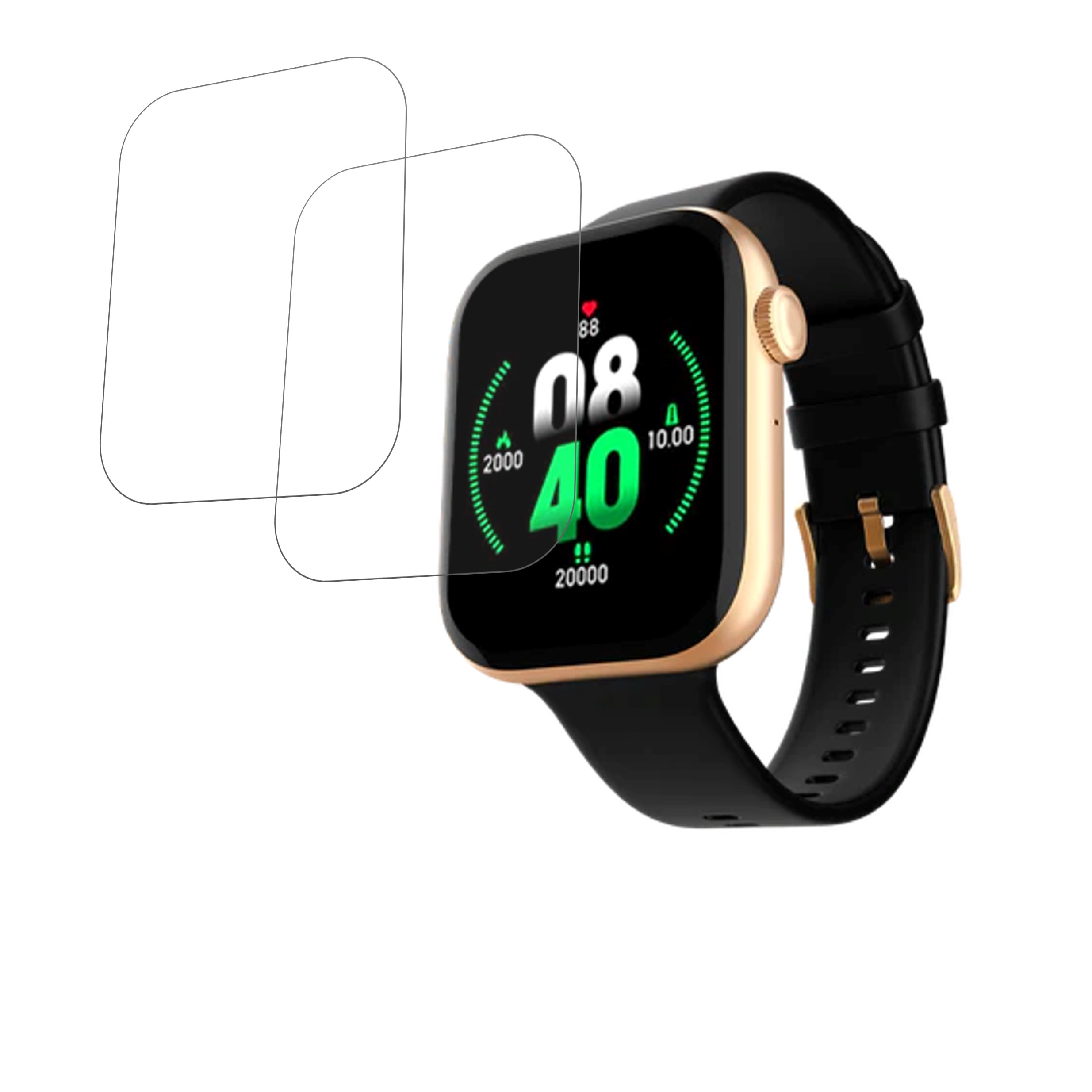 Fire Boltt Fighter Smartwatch Screen Protector 9H Protective Compatible Flexible