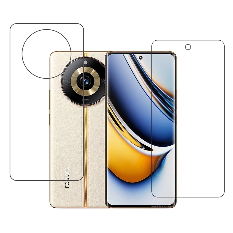 Realme 11 Pro Plus Protective Compatible Mobile Screen Protector For Front & Back (Not a Tempered glass)