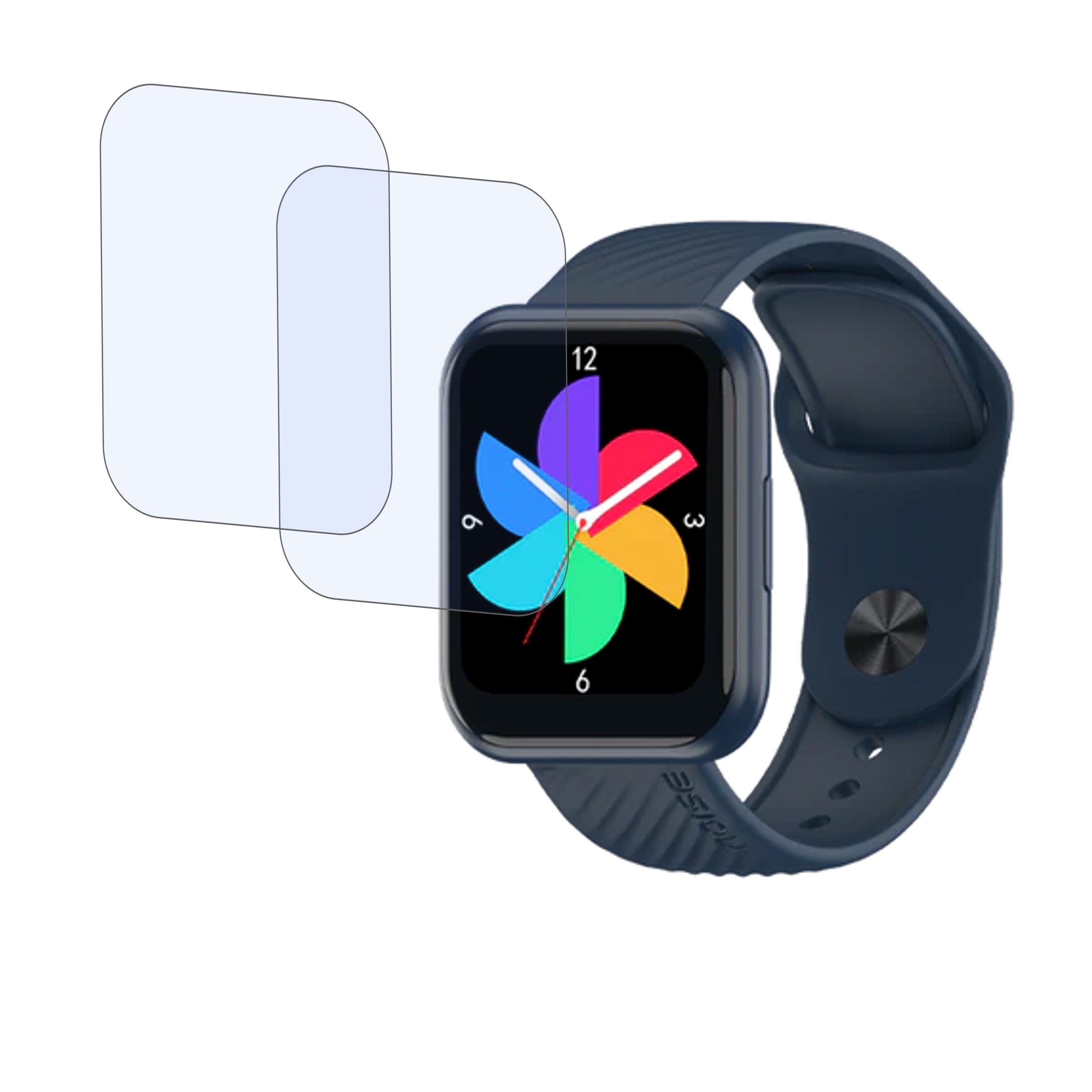 Nosie ColorFit Vision Buzz Smartwatch Screen Protector 9H Protective Compatible Flexible