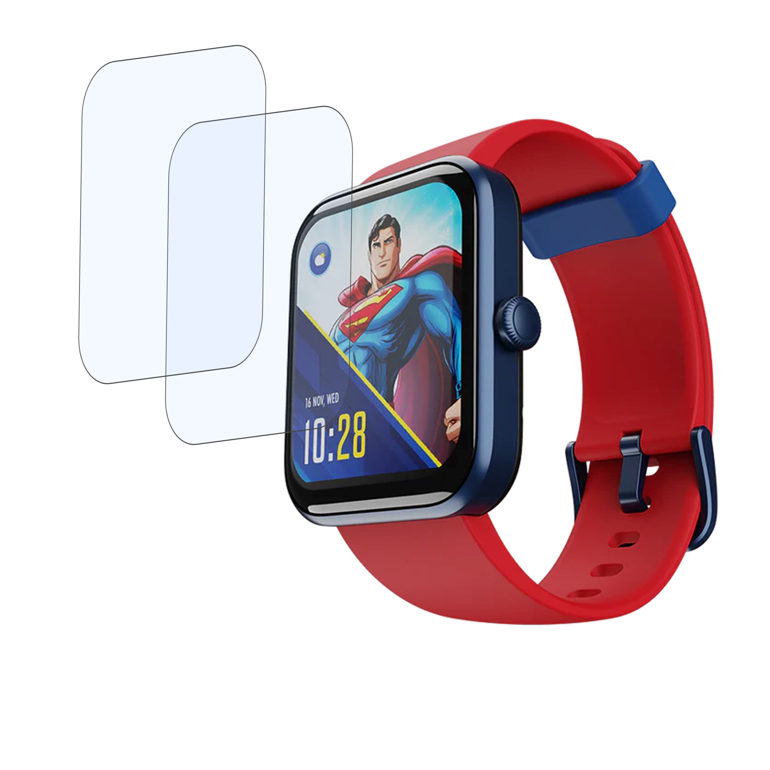 boAt Watch Xtend‌ Superman DC Edition Smartwatch Screen Protector 9H Protective Compatible Flexible