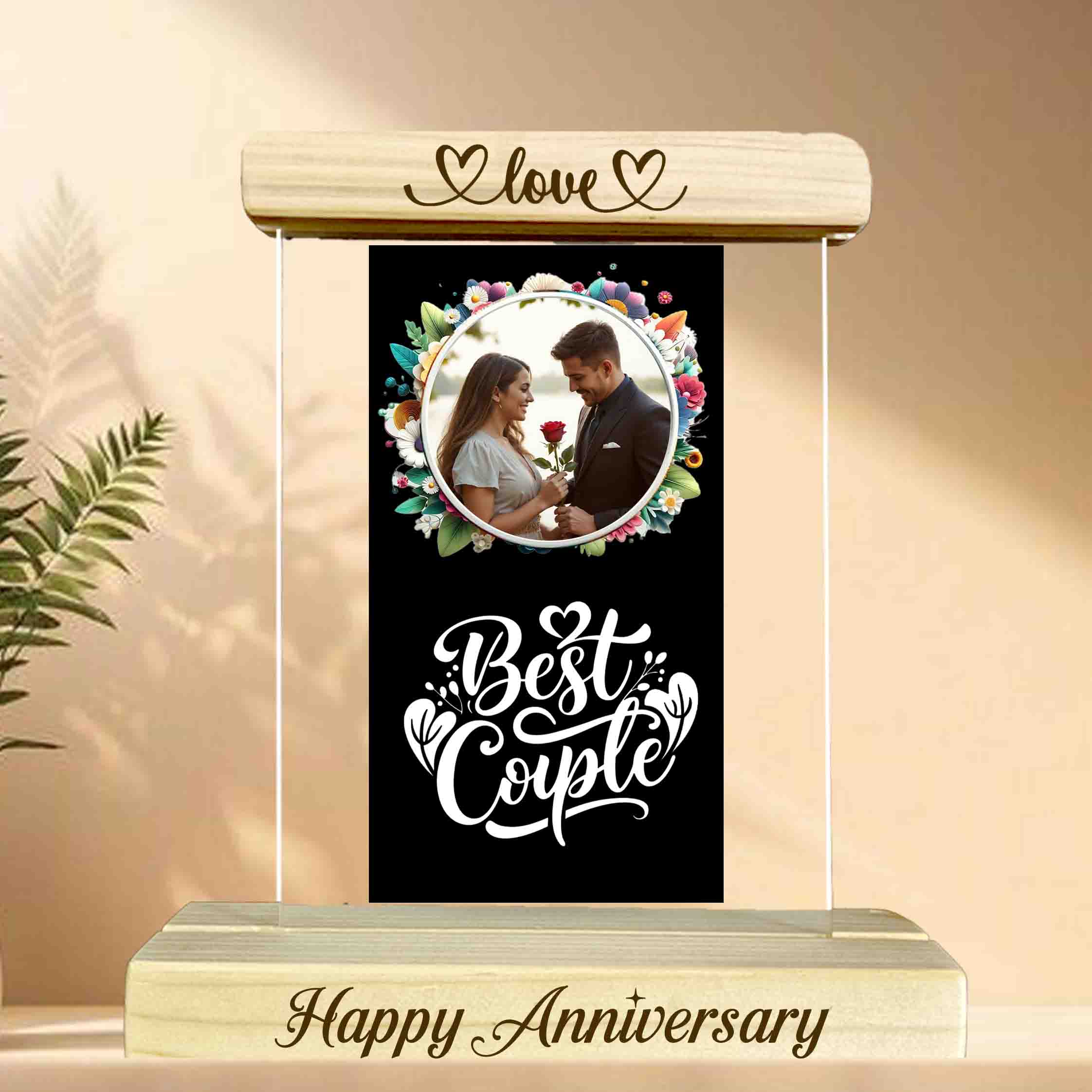 Premium Acrylic Wooden Photo Frame for Any Occasion