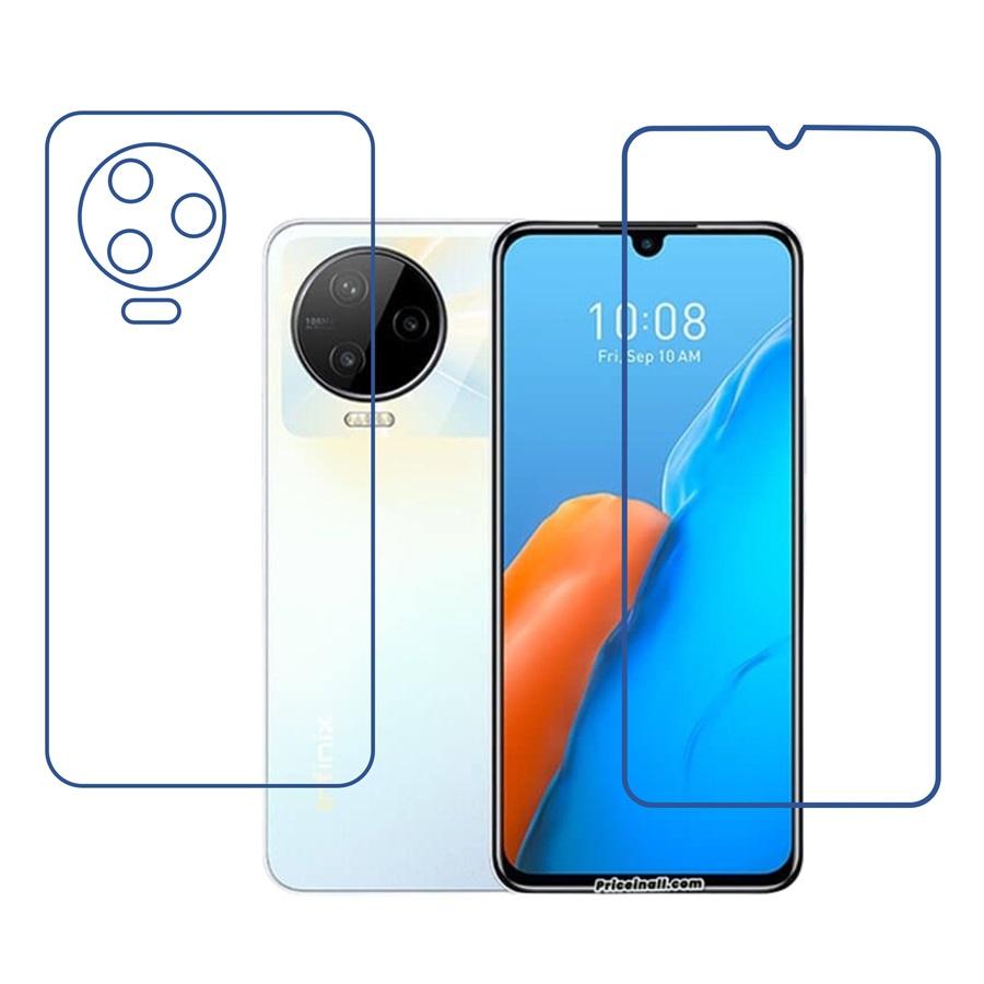 Infinix Note 12 (2023) 9H Protective Compatible Mobile Screen Protector For Front & Back (Not a Tempered glass)