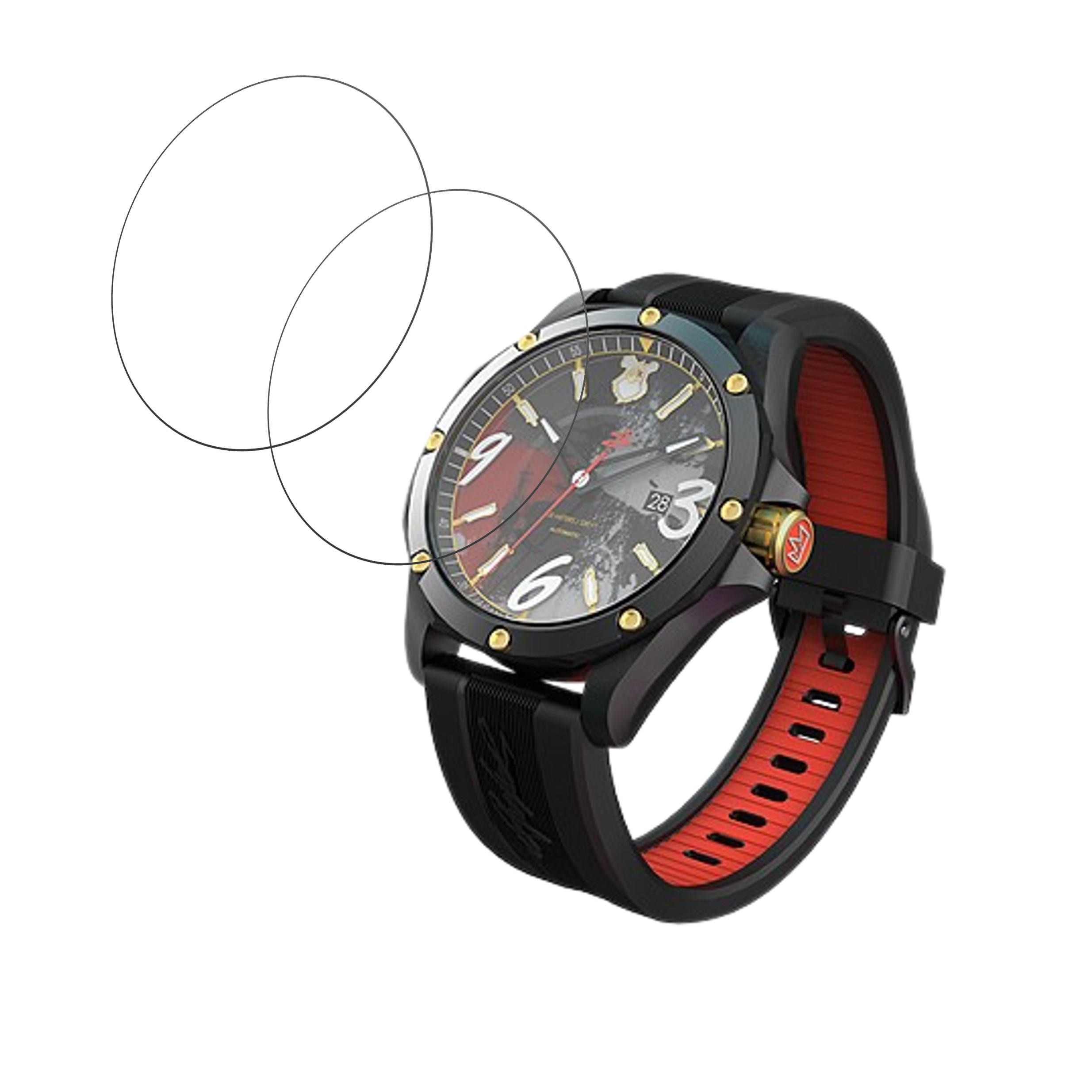 Misfit KING SALADEEN Smartwatch Screen Protector 9H Protective Compatible Flexible