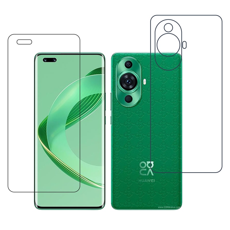 Huawei nova 11 Ultra TPU Protective Compatible Mobile Screen Protector For Front & Back (Not a Tempered glass)