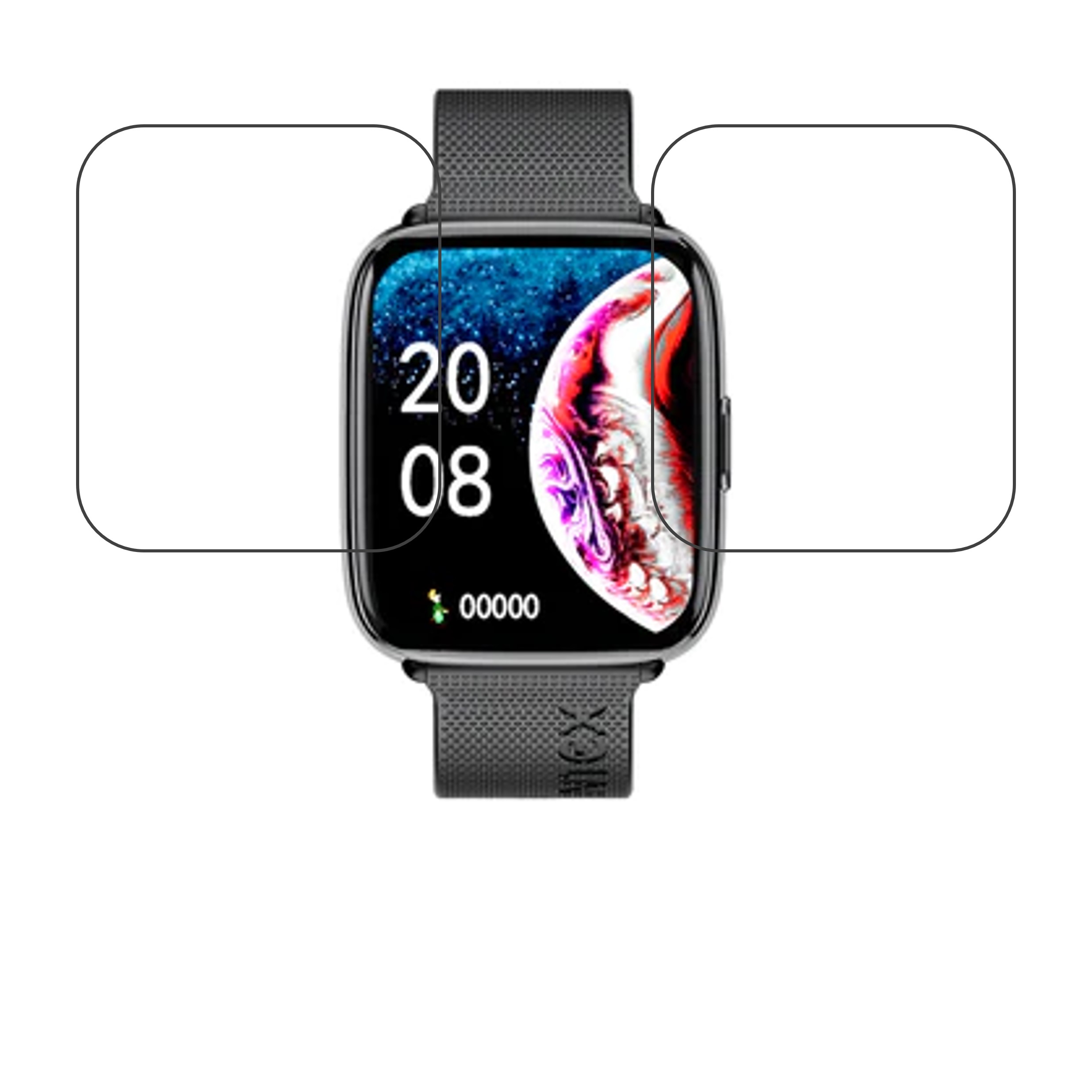 FitRist Vogue S1 Smartwatch Screen Protector 9H Protective Compatible Flexible