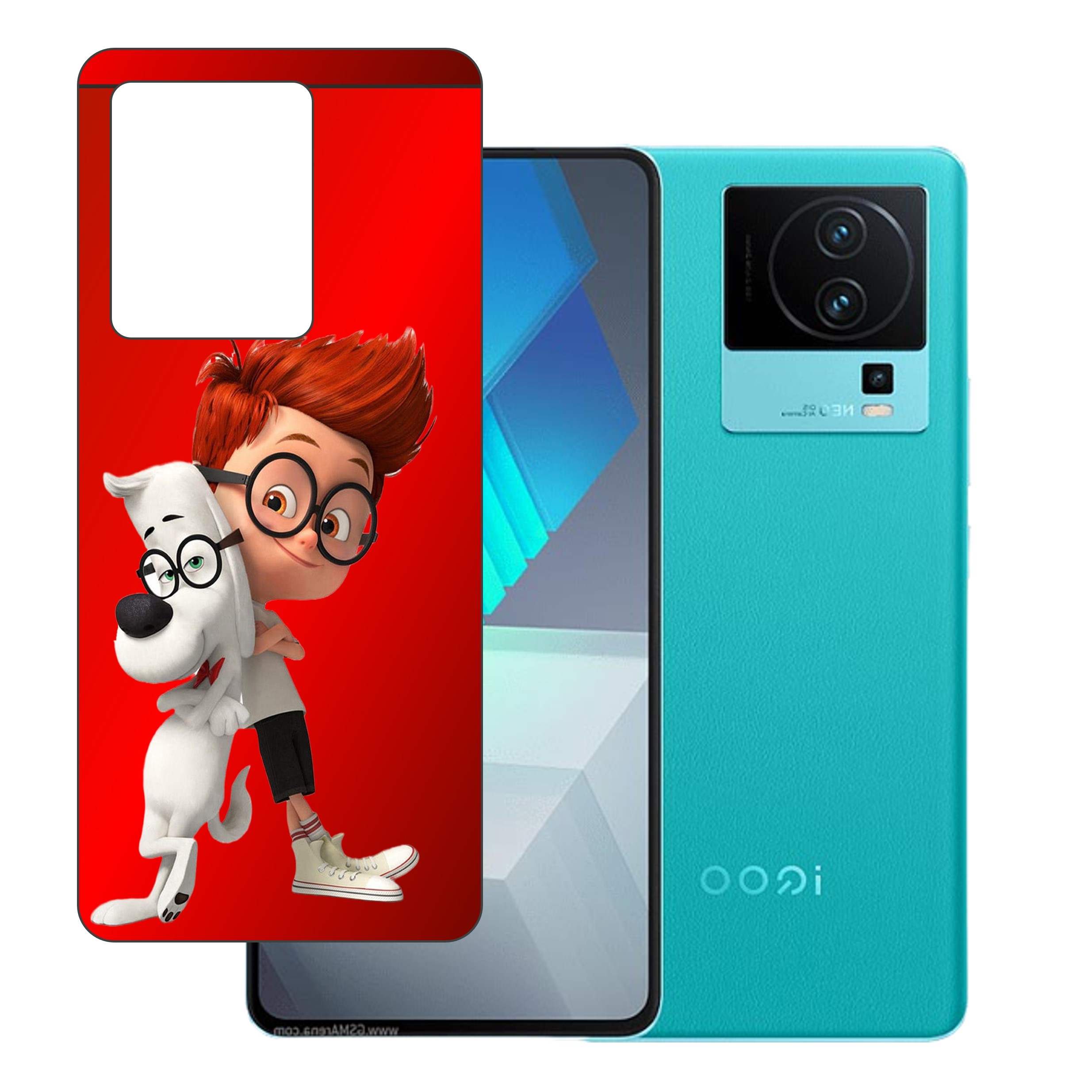  vivo iQOO Neo7  UV Embossed Touch Feel Modern Stylish Design back Skin Protector for (Not a Tempered glass)