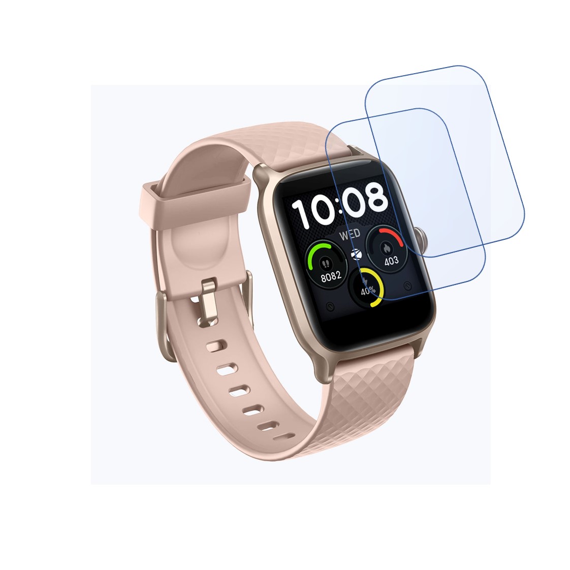 Zebronics Zeb-Fit Me Smartwatch Screen Protector 9H Protective Compatible Flexible