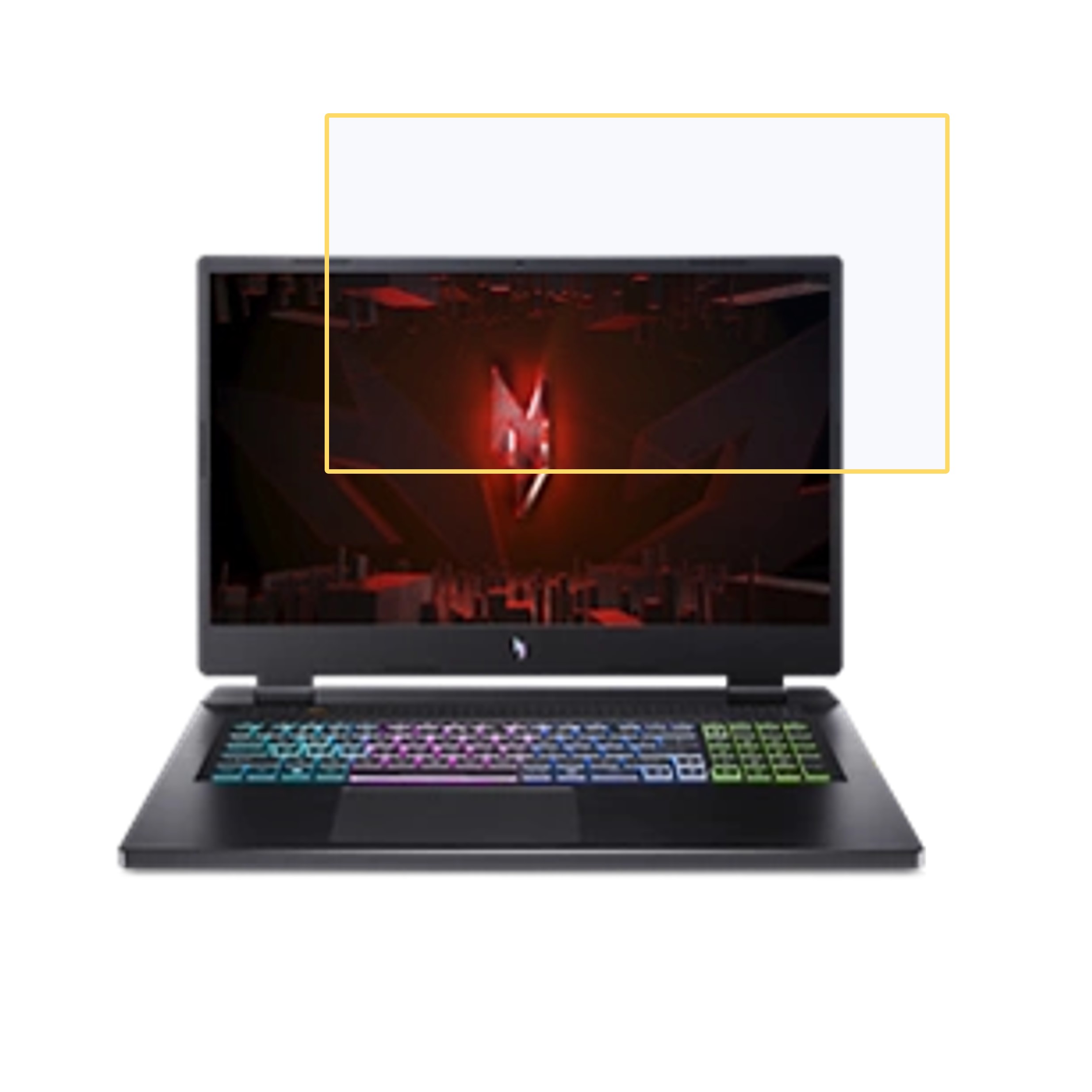 Acer Nitro 17 AMD (43.1 Cm / 17 Inch) Laptop Screen protector 9H Flexible Unbreakable Scratch resistance 
