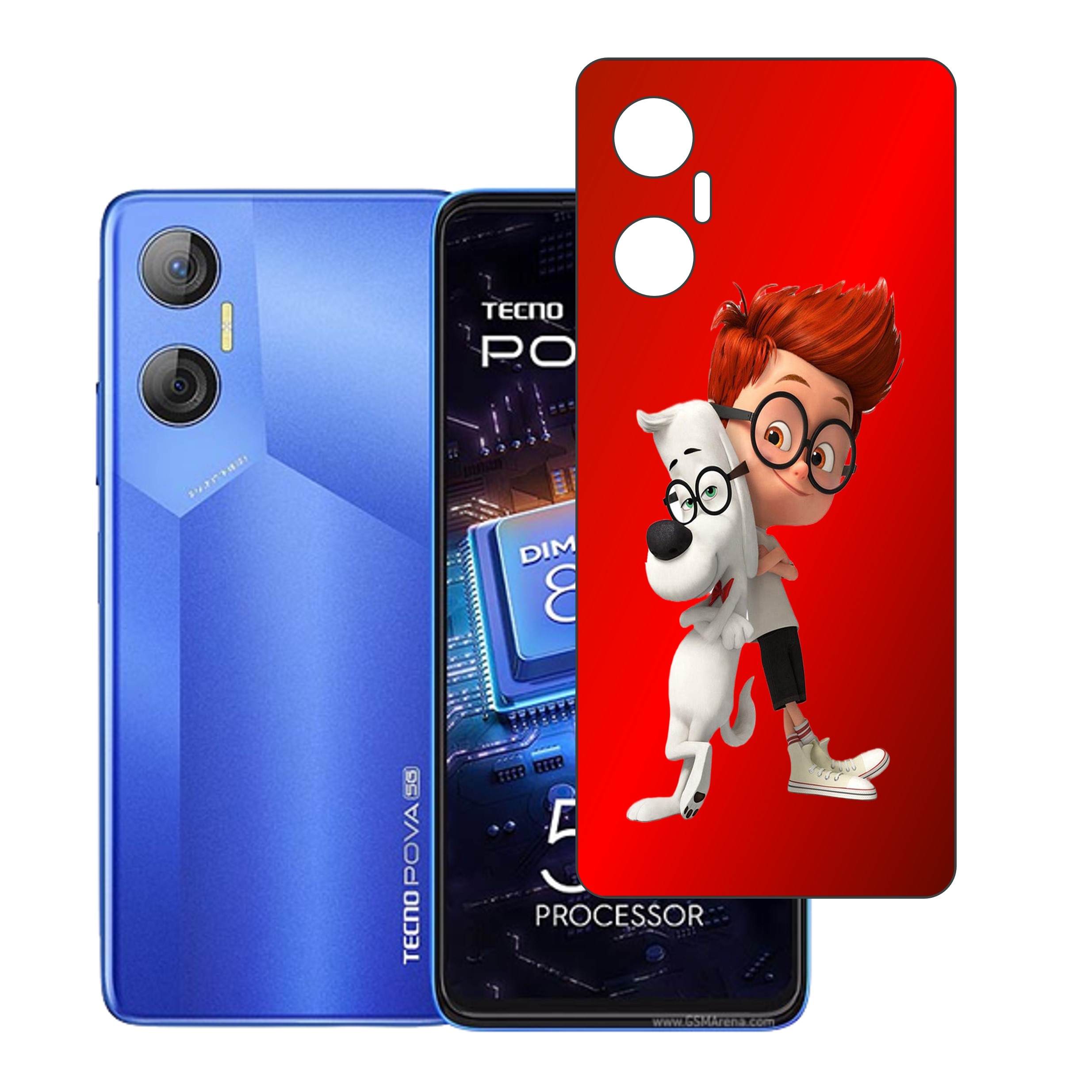 Tecno Pova Neo 5G  UV Embossed Touch Feel Modern Stylish Design back Skin Protector for (Not a Tempered glass)